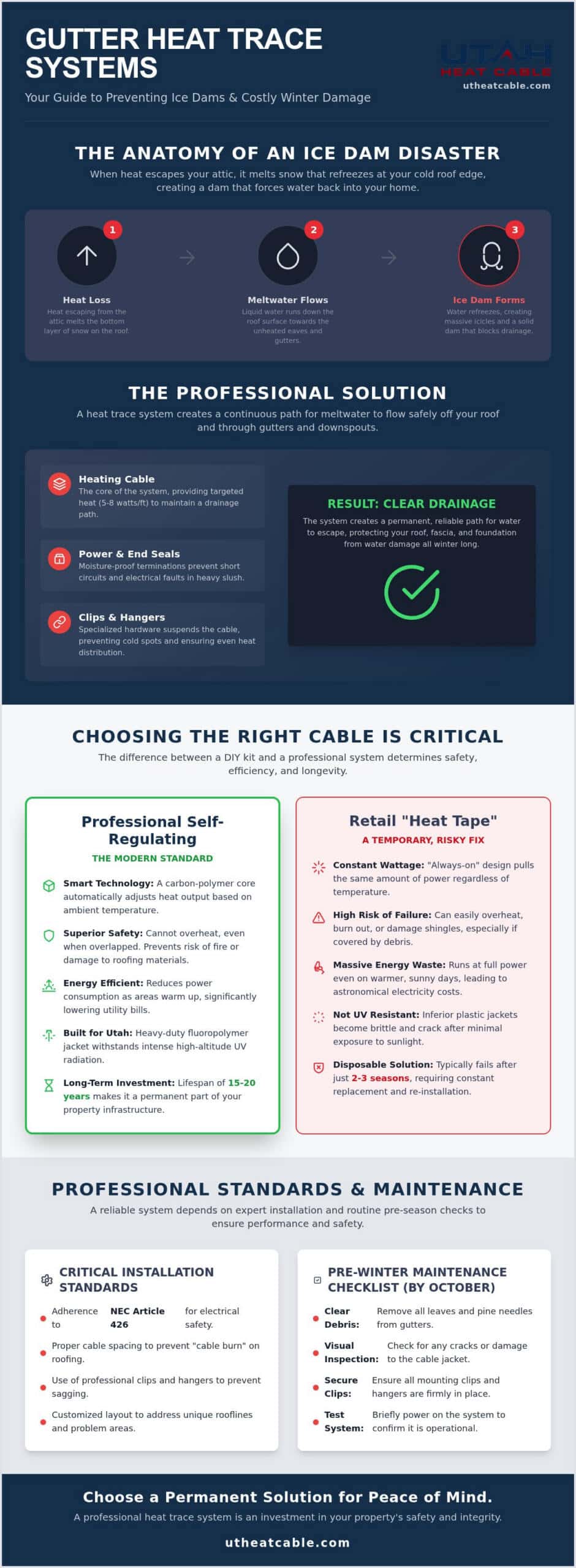 Gutter Heat Trace System: The Ultimate Pre-Winter Checklist & Guide (2026)