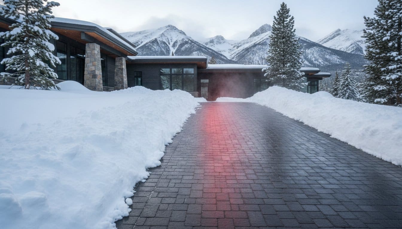 Heated Driveway Installation Utah: The 2026 Guide to Snow Melt Systems