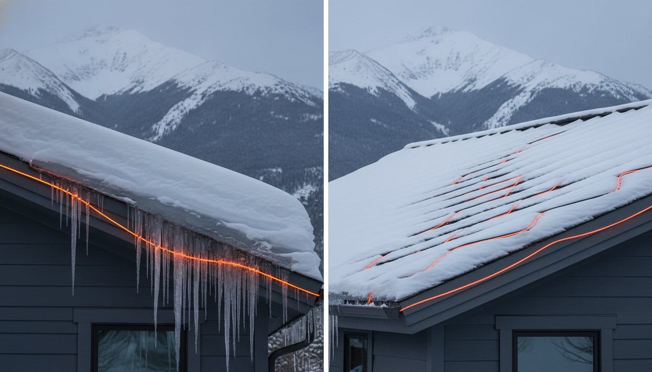 Self-Regulating vs. Constant Wattage Heat Cable: Which is Best for Your Roof?
